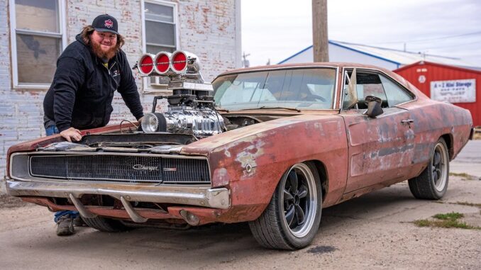 Westen Champlin and his Supercharged 1968 Dodge Charger
