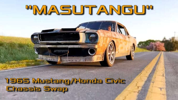 Mustang Honda Civic Chassis Swap
