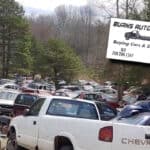 Burns Auto Salvage Project and Part Cars