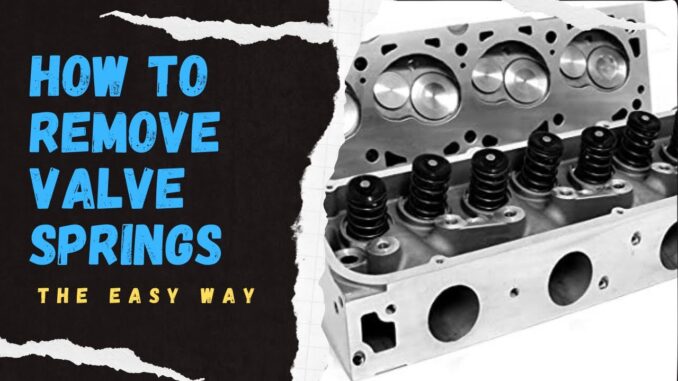 Cylinder Head with Valve Springs