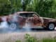 1970 Pontiac GTO Burnout