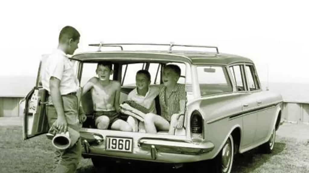 Station Wagon with Way-Back Seat