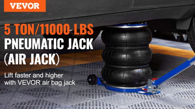Adjustable Long Handle Pneumatic Jack