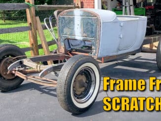 Scratch Built Hot Rod Frame