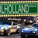 Cars Racing on Mulholland Drive