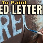 Distressed Lettering